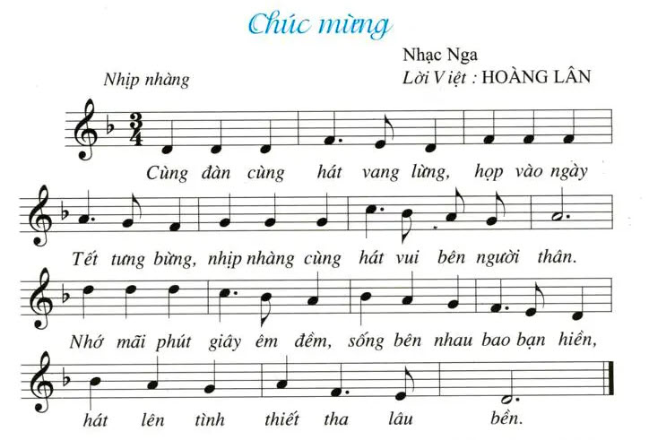 bài hát chúc mừng